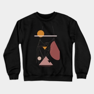 Aerialist Minimal Art Crewneck Sweatshirt